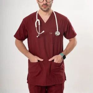 Crown Burgundy Unisex Men 2