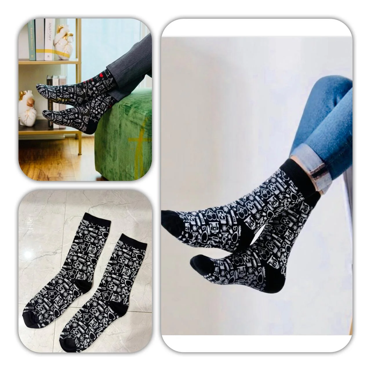 Medical Logos - Socks - Image 3