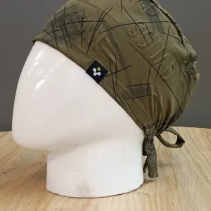 Olive Emboss - Surgical Cap